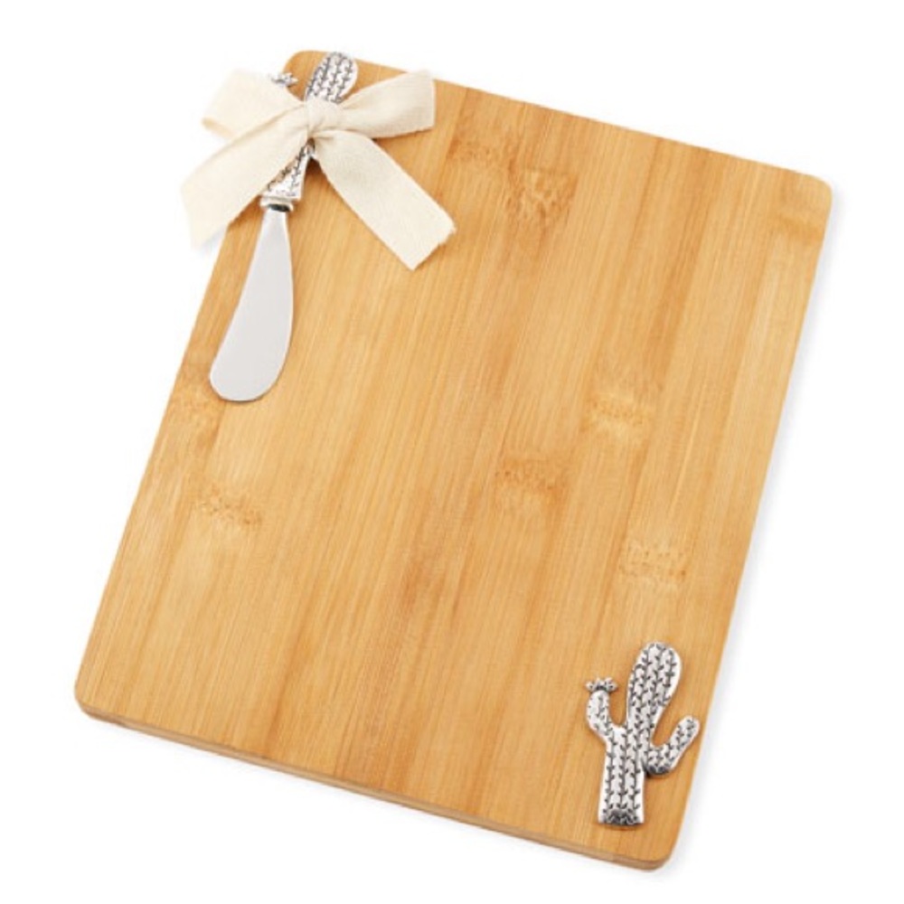 Cactus bamboo cutting board.